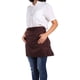 thumbnail image 4 of Delantal unisex, 1 pieza, delantal corto de media longitud con bolsillos, delantales para hombre, diseño aerodinámico, 4 of 6