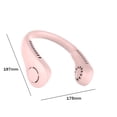 thumbnail image 3 of Ventilador de cuello colgante sin aspas Ventilador de banda para el cuello cómodo para accesorios de exterior para el hogar Sywqhk Libre de BPA, 3 of 7