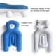 thumbnail image 3 of Face Down Pillow Retina Mattress Pillow After Eye Surgery Inflatable Retina Lying Pillow, 3 of 5