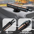 thumbnail image 3 of Window Breaker Seat Belt Cutter, 2 in 1 Seat Belt Cutter Window Breaker, Lightweight and Portable Car Window Breaker, Mini Hammer Window Breaker Hammer, Car Safety Kit (Black), 3 of 5