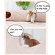 thumbnail image 4 of Túnel plegable para gatos, juguetes duraderos de gamuza para mascotas, túnel de juego con bola y agujero, para gatos, conejos, gatitos, cachorros y mascotas pequeñas (beige, 47 x 10 pulgadas, 4 of 5