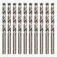 thumbnail image 1 of Cobalt Steel Drill Bit Set - 10 Pieces, M35 High-Speed Twist Bits for Stainless & Hard Steel, 5mm x 86mm Size, 1 of 5