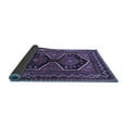 thumbnail image 2 of Ahgly Company Indoor Rectangle Persian Blue Traditional Area Rugs, 5' x 7', 2 of 4