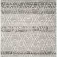 thumbnail image 2 of SAFAVIEH Adirondack Gorgi Geometric Area Rug, Silver/Ivory, 6' x 6' Square, 2 of 6