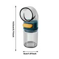 thumbnail image 2 of Meiiso Outlet sale! Controlled spice jar Orange spice jar, Seasoning Box, 5.85*2.73*2.34In, Plastic, a control spice jar, Seasoning Case, 2 of 6