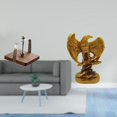 thumbnail image 2 of Elegante dispensador de servilletas de madera con base de escultura artística para el hogar, la oficina, la mesa de comedor y la estantería. Regalo de, 2 of 8