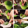 thumbnail image 4 of 1 pieza creativa herramienta para enrollar carne vegetal, uva rellena, hoja de col, máquina enrolladora, herramienta para hacer sushi, cocina casera, bricolaje, conductor de sushi para el hogar, rollo de verduras, carne Sailing Electrónica, 4 of 5