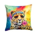 thumbnail image 2 of Hippie Animal Leopard Throw Pillow 14 in x 14 in, 2 of 2