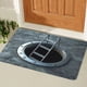 thumbnail image 1 of Felpudo con ilusión óptica | Alfombra antideslizante para interior y exterior con base absorbente de agua, resistente a la decoloración y a las pelusas | Felpudo para entrada, salón y pasillo, 1 of 6