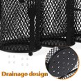 thumbnail image 2 of Miangastore Fork Holder For Table Utensil Holder Iron Cutlery Storage Organizer Black 1Set, 2 of 9