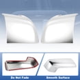 thumbnail image 7 of Chrome Silver Stick-On Replacement Mirror Cap Covers for Chevrolet Silverado 1500 for GMC Sierra 1500 2019-2024 Mirror Cover LH & RH Side Door Exterior Rearview Mirror Cap Trim, 7 of 7
