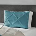 thumbnail image 2 of Mainstays Diamond Pinsonic Quilted Pillow Sham, Teal Blue, King, 1 Pack, All Ages, 2 of 5