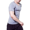 thumbnail image 2 of Uccdo Men's Compression Baselayer Athletic Workout T Shirts, 2 of 5