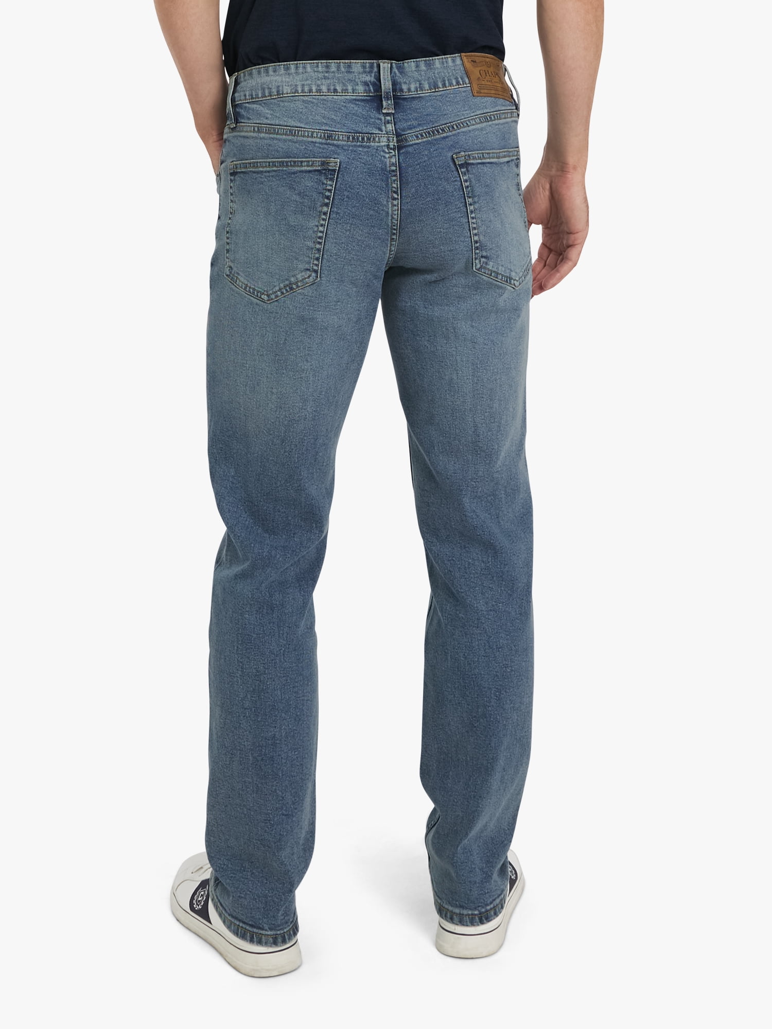 Chaps Men's & Big Men's Stretch Regular-Fit Denim Jeans, Sizes 30-42