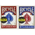 thumbnail image 1 of Juego de cartas para bicicleta, póker, índice estándar, rojo y azul, paquete de 2, 1 of 1