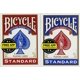 thumbnail image 1 of Juego de cartas para bicicleta, póker, índice estándar, rojo y azul, paquete de 2, 1 of 1
