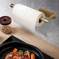 thumbnail image 4 of ¡Gran oferta! Soporte para papel de cocina debajo del Gabinete soporte para papel de cocina autoadhesivo para encimera de cocina montado en la pared, 4 of 4