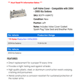 thumbnail image 2 of Left Valve Cover - Compatible with 2004 - 2005 Kia Sedona, 2 of 2