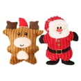 thumbnail image 1 of 2 uds. De peluche interactivo para perros, juguete chirriante de peluche suave para cachorros, juguete para la dentición para rechinar los dientes de mascotas, 2 uds., 1 of 6