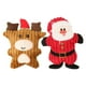 thumbnail image 1 of 2 uds. De peluche interactivo para perros, juguete chirriante de peluche suave para cachorros, juguete para la dentición para rechinar los dientes de mascotas, 2 uds., 1 of 6
