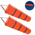 thumbnail image 2 of Airport Windsock Rip-Stop Outdoor Rainbow Wind Measurement Sock Bag with Reflective Belt, 2 of 6