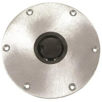 1300750-1 9 in. Round Aluminum Base - for Plug-In Posts