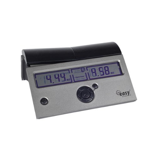 DGT Easy PLUS Chess Clock in Black