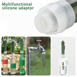 FS-TFC Lot de 2 mini purificateurs d'eau personnels avec paille pour la randonnée, le camping, les voyages et la préparation aux situations d'urgence
