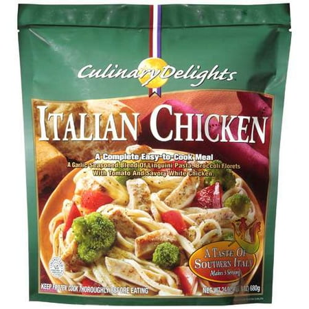 Culinary Delights: Italian Chicken A Complete Easy-to-Cook Meal, 24 oz