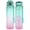 Bubble Gum, variant on Leakproof BPA-free tritan water bottle with time marker for daily hydration in multiple scenarios