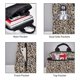 thumbnail image 3 of Disketp Leopard Mochila Ligera e Impermeable, Mochila de Día Resistente para Viajes, Senderismo y Uso Diario para Hombre y Mujer, 3 of 7