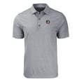 thumbnail image 2 of Men's Cutter & Buck  Heather Black Florida State Seminoles Big & Tall Forge Eco Heather Stripe Stretch Recycled Polo, 2 of 3