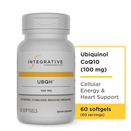 Integrative Therapeutics UBQH (100 mg), Cellular Energy Support,* 60 Count (60 Servings)
