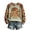 Army Green-0918, variant on Sunflower Plaid Women Sweatshirt Color Block Patchwork Long Sleeve Graphic Crew Neck Sweatshirts Women Vintage Warm Fall Holiday Women's Pullover Sweaters