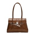 thumbnail image 1 of Bolso Colgajo Versátil Hombro Casual para Mujeres Gran Capacidad Pup Cuero Compras, 1 of 9