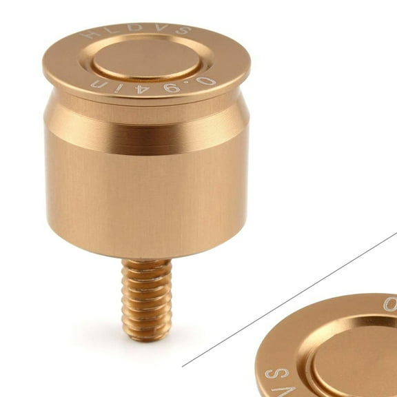 BFY New Motorcycle Accessories M6 Rear Fender Seat Bolt Screw Nut Kit Mount Knob Cover For Harley Sportster Street Glide Golden