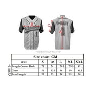 Mars 24K Hooligans WHITE Baseball Jersey - Mens Large