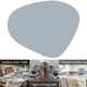 thumbnail image 5 of Juego de 4 manteles individuales de cuero para comedor, manteles individuales lavables y lavables. Tapetes fáciles de limpiar para cocina, patio, interior/exterior, 5 of 5