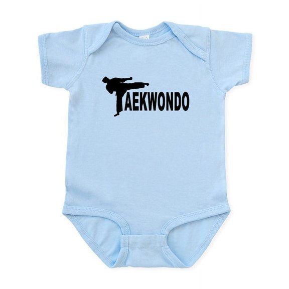 CafePress - Taekwondo Infant Bodysuit - Baby Light Bodysuit, Size Newborn - 24 Months