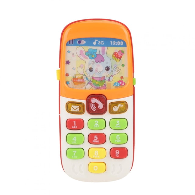 Idioma infantil Musical multifuncional teléfono celular colgante cama campana bebé