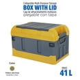 thumbnail image 2 of Caja Almacenamiento Plegable AGBOX 41 Litros Amarillo con Gris, 2 of 9