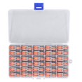 thumbnail image 3 of Wire Conductor Connector, Flame Retardant Multifunctional Quick Terminal Splitter Corrosion Resistant For 0.2-4mm² Hard Wires For 0.2-2.5mm² Soft Wires ANGGREK Otros, 3 of 8