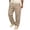 Beige, variant on Wide Leg Chino Pants for Men Adjustable Drawstring Waist Soft Baggy Sweatpants Lightweight Summer Causal Outdoor Loose Track Pants Yellow S