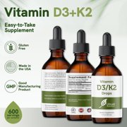 Vitamin D3 K2 Drops Dietary Supplement