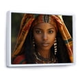 thumbnail image 2 of Designart "Tribal Xhosa African Traditional" African Tribal Floater Framed Wall Decor, 2 of 7