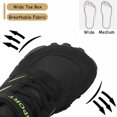 thumbnail image 5 of Stepedia Kids Boys Girls Hiking Shoes Wide Toe Box Hiking Boots Barefoot Outdoor Shoes for Walking Climbing Running, Black, 5 of 7