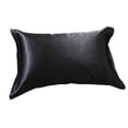 thumbnail image 2 of Funda de almohada reversible de satén de seda | Almohada refrescante para el cabello y la piel | Tejido suave y liso que protege el cabello y reduce el encrespamiento, 2 of 6