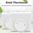 thumbnail image 2 of Rumstermostat Universell Standard Rumstermostat Mekanisk Rumstermostat Energisparande Mekanisk Temperaturkontroll, 2 of 5