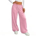 thumbnail image 7 of Hearthz Womens Pajama Bottoms Drawstring Wide Leg Womens Lounge Pants Baggy Soft Comfy Lightweight Women Sleep Pants, 7 of 7