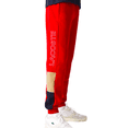 thumbnail image 4 of Men's Lacoste Red/Beige/Nvy Blue Branded Colorblock Fleece Jogging Pants - 5/L, 4 of 4